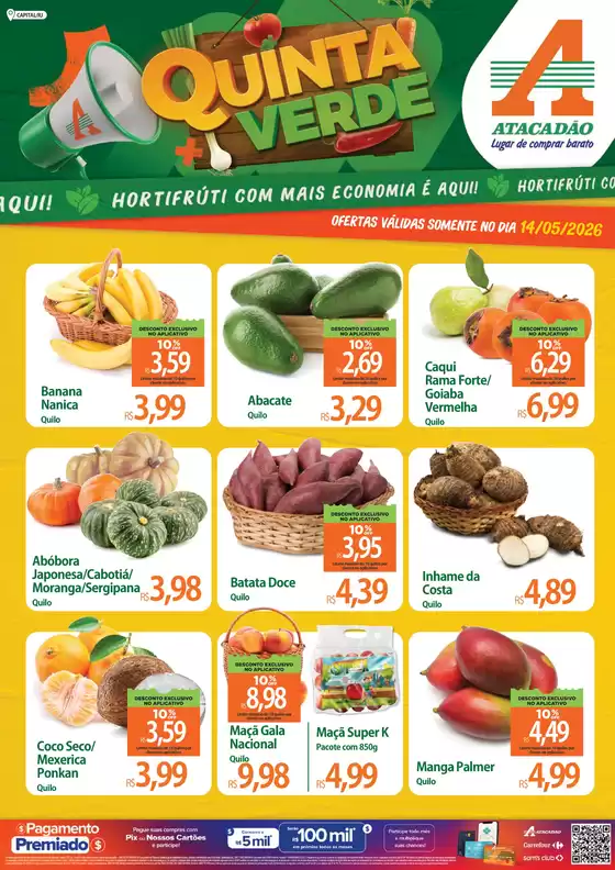 Catálogo Atacadão | Atacadão - Hortifrúti | 2026-05-14T00:00:00.000Z - 2026-05-14T00:00:00.000Z