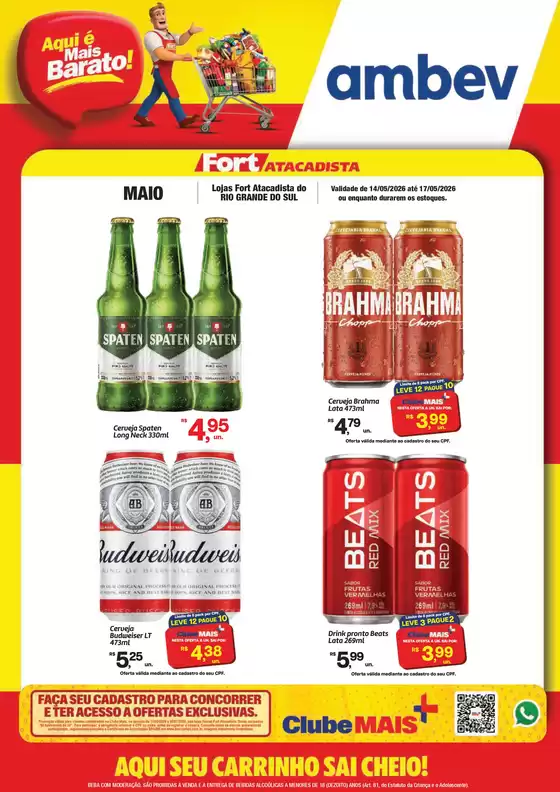 Catálogo Fort Atacadista | RS Fort Ambev 14 a 17 MAI 26 Final | 2026-05-14T00:00:00.000Z - 2026-05-17T00:00:00.000Z
