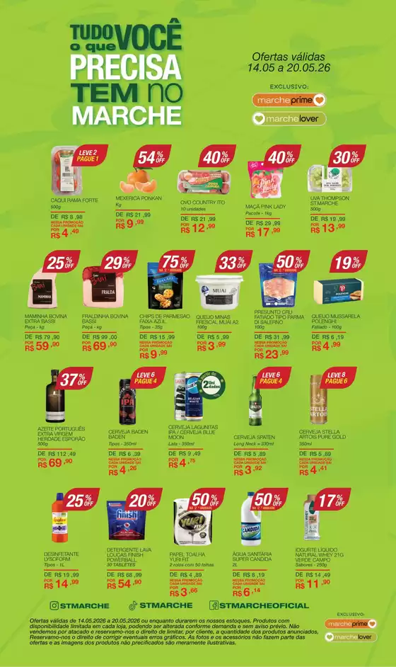 Catálogo St Marche em São José dos Campos | Ofertas exclusivas | 2026-05-14T00:00:00.000Z - 2026-05-20T00:00:00.000Z