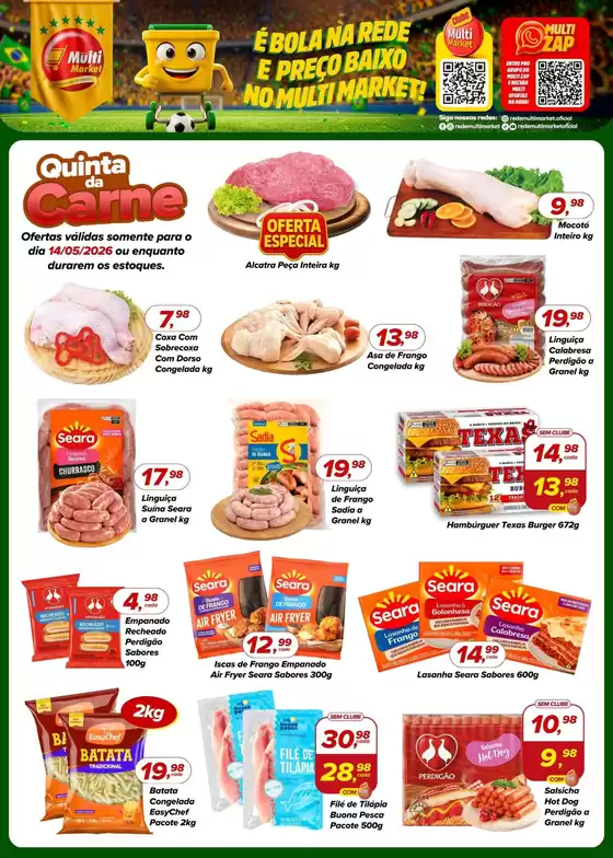 Catálogo Rede Multi Market | Encarte Rede Multi Market | 2026-05-14T00:00:00.000Z - 2026-05-14T00:00:00.000Z