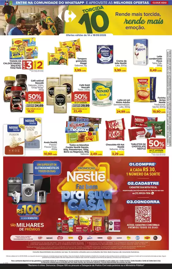 Catálogo Carrefour | Ótima oferta para caçadores de pechinchas | 2026-05-14T00:00:00.000Z - 2026-05-18T00:00:00.000Z