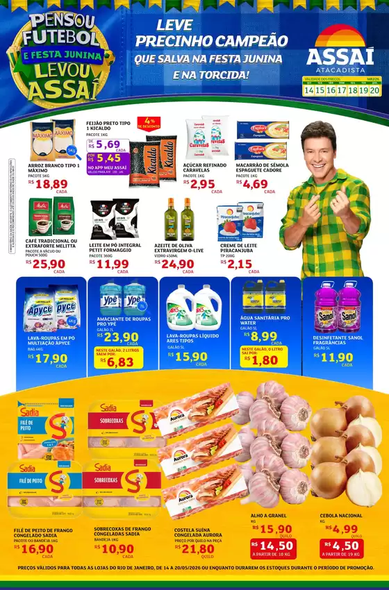 Catálogo Assaí Atacadista | Encarte Assaí Atacadista 46729 | 2026-05-14T00:00:00.000Z - 2026-05-20T00:00:00.000Z