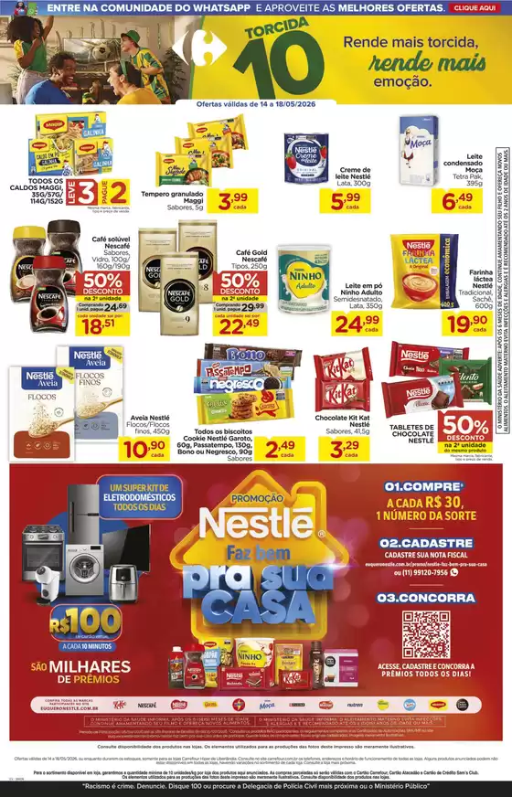 Catálogo Carrefour | Novas ofertas para descobrir | 2026-05-14T00:00:00.000Z - 2026-05-18T00:00:00.000Z