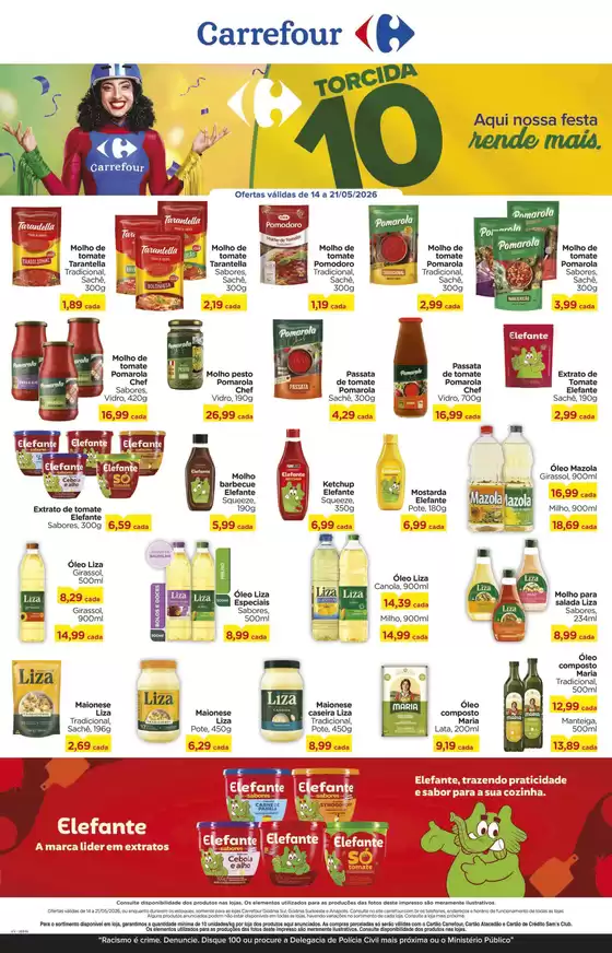 Catálogo Carrefour | Ofertas especiais atraentes para todos | 2026-05-14T00:00:00.000Z - 2026-05-21T00:00:00.000Z