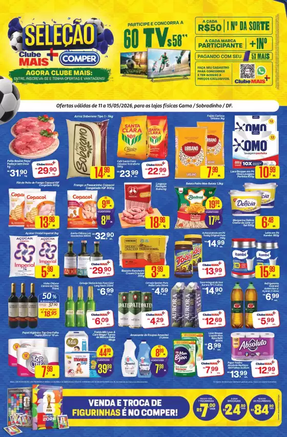 Catálogo Comper | Ofertas exclusivas e pechinchas | 2026-05-14T00:00:00.000Z - 2026-05-15T00:00:00.000Z