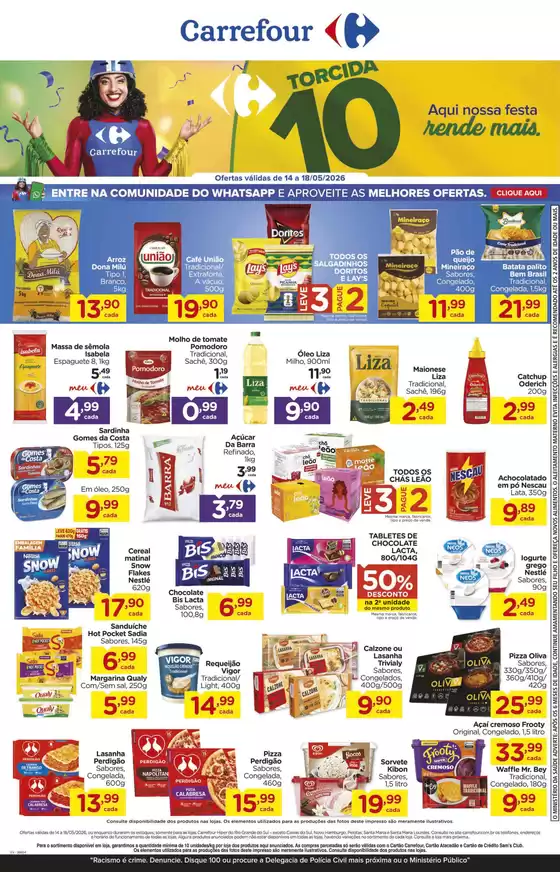 Catálogo Carrefour | Melhores ofertas e descontos | 2026-05-14T00:00:00.000Z - 2026-05-18T00:00:00.000Z