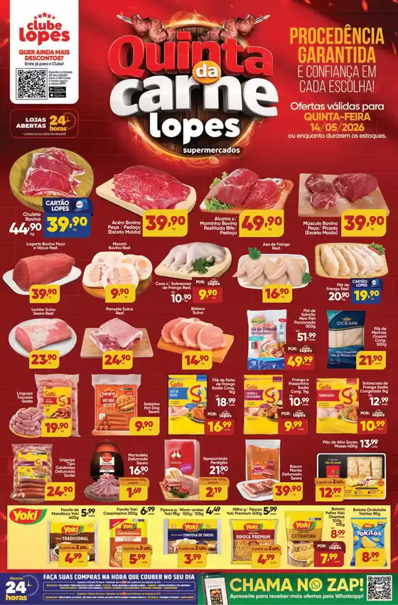 Catálogo Lopes Supermercados | QUINTA DA CARNE - | 2026-05-14T00:00:00.000Z - 2026-05-14T00:00:00.000Z