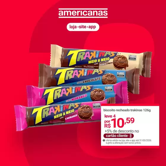 Catálogo Lojas Americanas | Ofertas para caçadores de pechinchas | 2026-05-14T00:00:00.000Z - 2026-05-31T00:00:00.000Z
