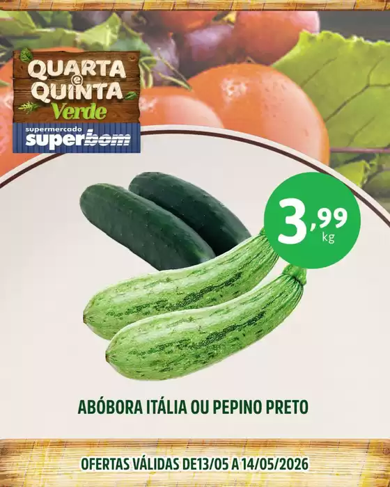 Catálogo Superbom Supermercado | Melhores ofertas para todos os clientes | 2026-05-13T00:00:00.000Z - 2026-05-14T00:00:00.000Z