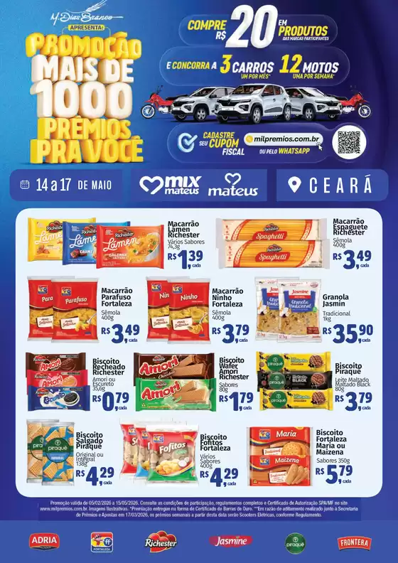Catálogo Supermercados Mateus | Exclusivo M Dias | 2026-05-13T00:00:00.000Z - 2026-05-17T00:00:00.000Z