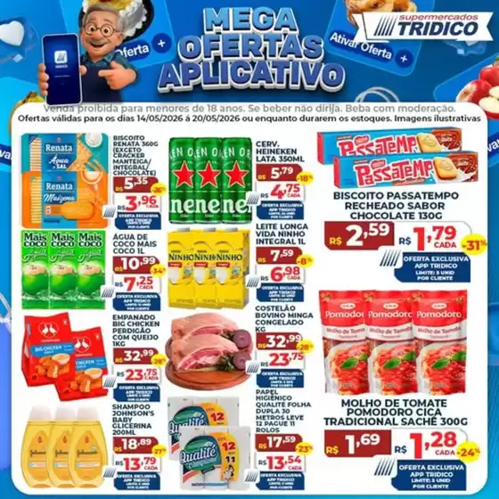 Catálogo Supermercados Tridico em Maringá | Mega Ofertas Aplicativo | 2026-05-15T00:00:00.000Z - 2026-05-20T00:00:00.000Z