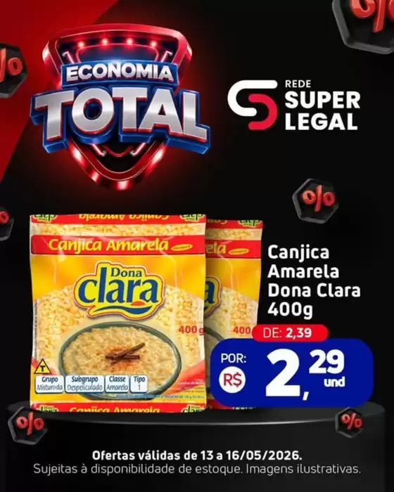 Catálogo Rede Super Legal de Supermercados em Maringá | Economia Total | 2026-05-15T00:00:00.000Z - 2026-05-16T00:00:00.000Z