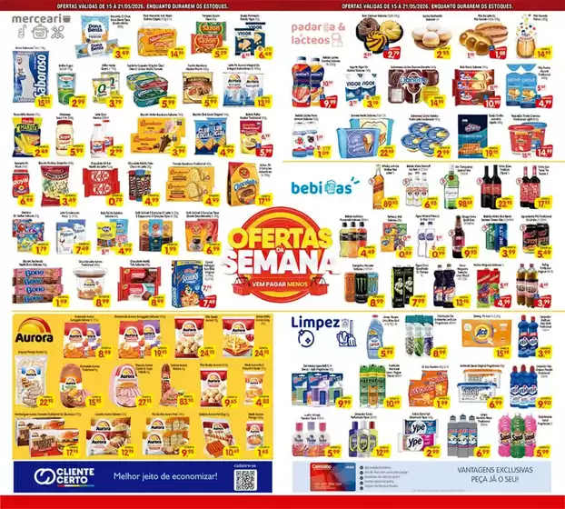 Catálogo Cercadão | OFERTAS DA SEMANA | 2026-05-15T00:00:00.000Z - 2026-05-21T00:00:00.000Z