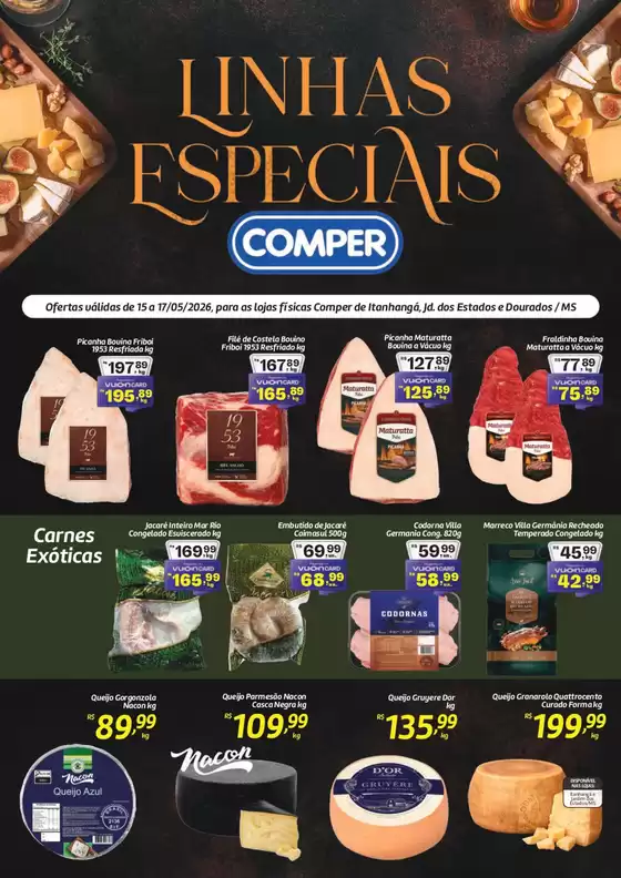 Catálogo Comper | Linhas Especiais | 2026-05-15T00:00:00.000Z - 2026-05-17T00:00:00.000Z