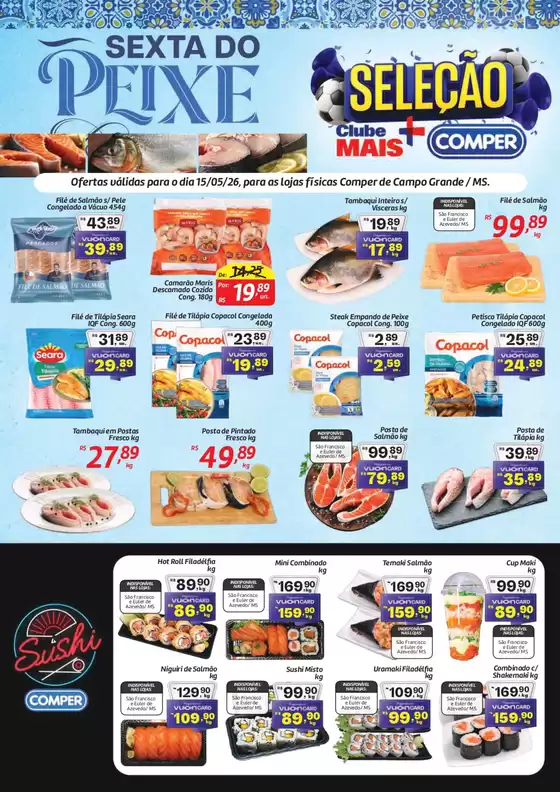 Catálogo Comper | Sexta do Peixe | 2026-05-15T00:00:00.000Z - 2026-05-15T00:00:00.000Z