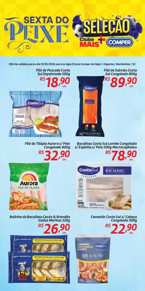 Catálogo Comper | Ofertas para caçadores de pechinchas | 2026-05-15T00:00:00.000Z - 2026-05-15T00:00:00.000Z