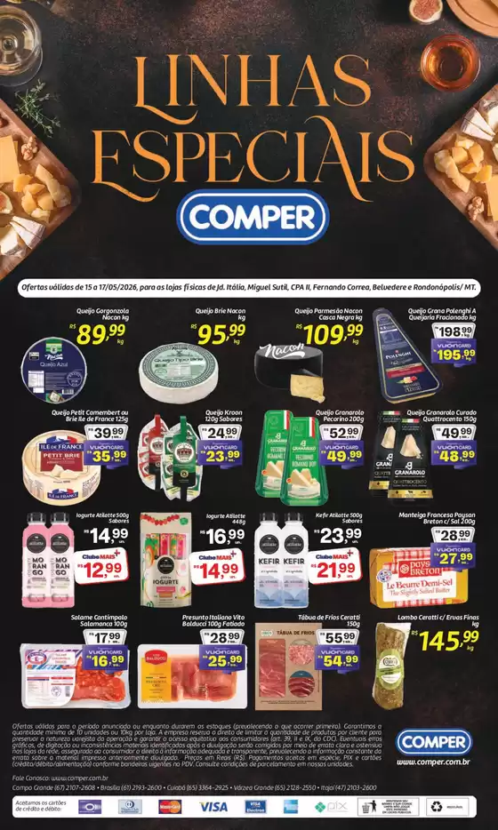 Catálogo Comper | Ótima oferta para caçadores de pechinchas | 2026-05-15T00:00:00.000Z - 2026-05-17T00:00:00.000Z