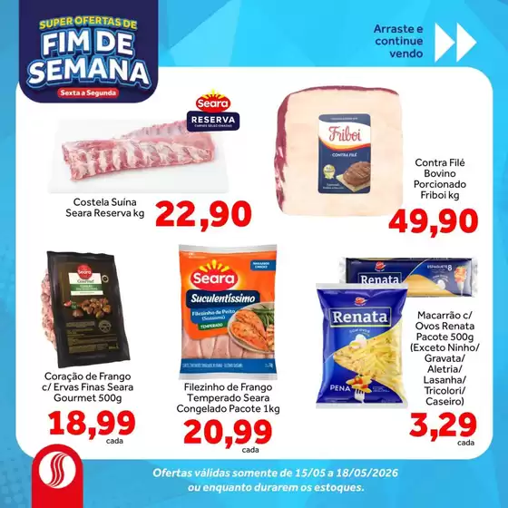Catálogo Shibata Supermercados | Melhores ofertas para todos os caçadores de pechinchas | 2026-05-15T00:00:00.000Z - 2026-05-18T00:00:00.000Z