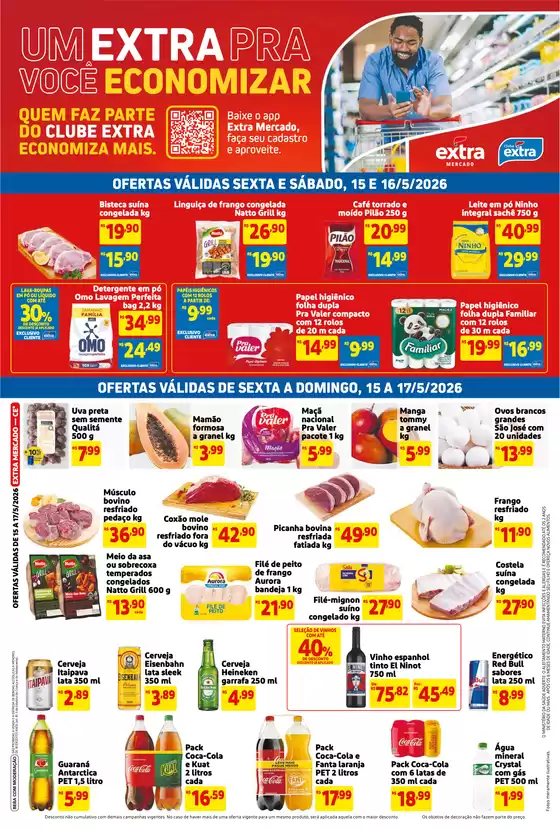 Catálogo Extra | Ampla seleção de ofertas | 2026-05-15T00:00:00.000Z - 2026-05-17T00:00:00.000Z