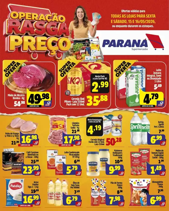 Catálogo Paraná Supermercados | Encarte Paraná Supermercados | 2026-05-15T00:00:00.000Z - 2026-05-16T00:00:00.000Z