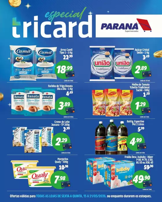 Catálogo Paraná Supermercados | Grandes descontos em produtos selecionados | 2026-05-15T00:00:00.000Z - 2026-05-21T00:00:00.000Z