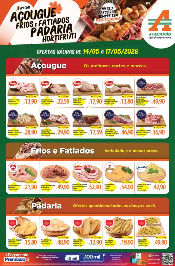 Catálogo Atacadão | Atacadão - Açougue, Padaria, Frios e Hortifrúti | 2026-05-15T00:00:00.000Z - 2026-05-17T00:00:00.000Z