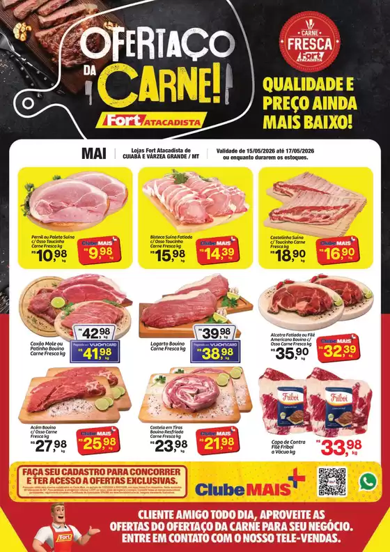 Catálogo Fort Atacadista | MT Fort Ofertaco da Carne 15 a 17 MAI 26 | 2026-05-15T00:00:00.000Z - 2026-05-17T00:00:00.000Z