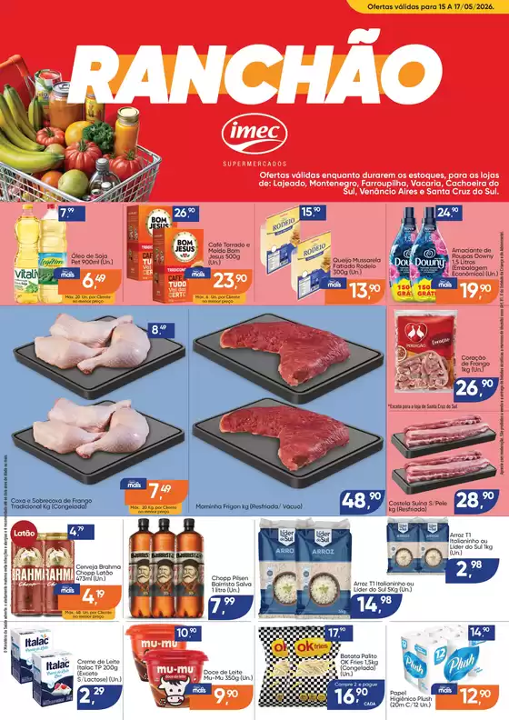 Catálogo Imec Supermercados | BAIXA 15258 IMEC Ranchao Cluster A 15 a 17 05 26 | 2026-05-15T00:00:00.000Z - 2026-05-17T00:00:00.000Z