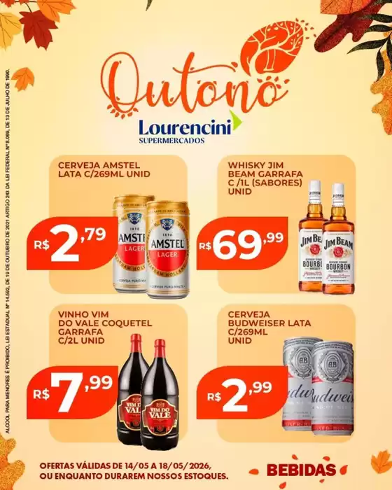 Catálogo Lourencini Supermercados | Ofertas e promoções atuais | 2026-05-14T00:00:00.000Z - 2026-05-18T00:00:00.000Z