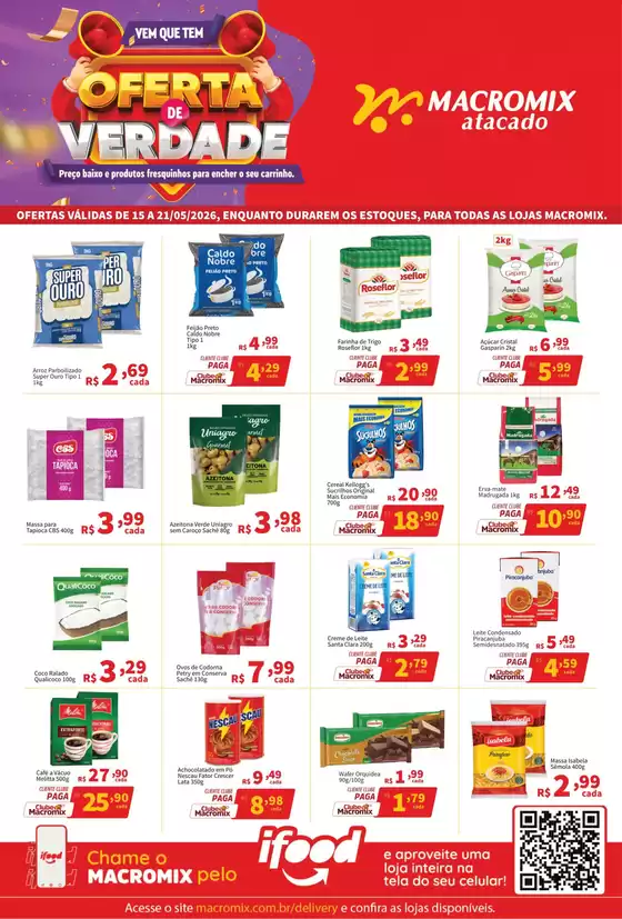 Catálogo Macromix Atacado | Encarte Macromix Atacado | 2026-05-15T00:00:00.000Z - 2026-05-21T00:00:00.000Z