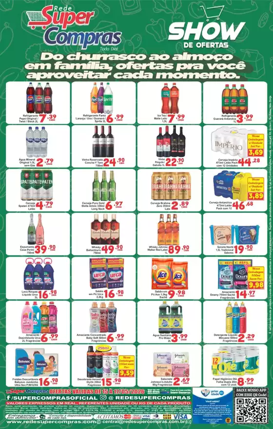 Catálogo Rede Super Compras | Encarte Rede Super Compras | 2026-05-15T00:00:00.000Z - 2026-05-17T00:00:00.000Z