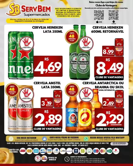 Catálogo ServBem | Encarte ServBem | 2026-05-15T00:00:00.000Z - 2026-05-17T00:00:00.000Z