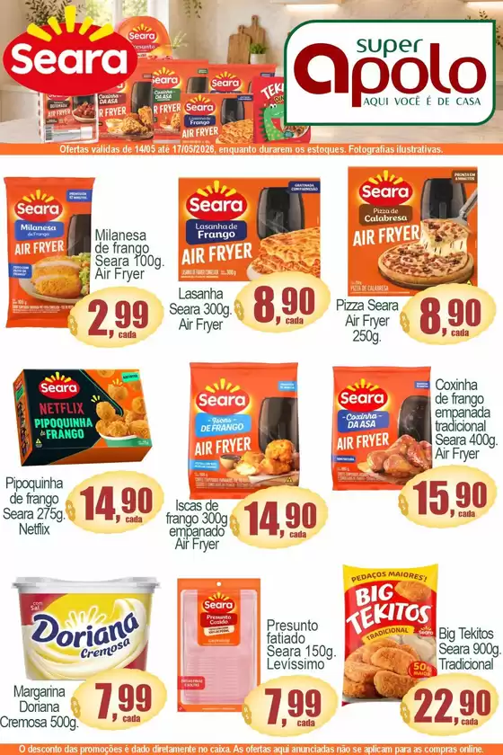 Catálogo Super Apolo | Descubra ofertas atraentes | 2026-05-14T00:00:00.000Z - 2026-05-17T00:00:00.000Z
