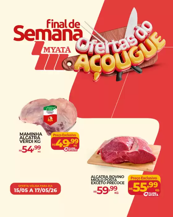 Catálogo Supermercados Myatã | Ofertas especiais para você | 2026-05-15T00:00:00.000Z - 2026-05-17T00:00:00.000Z