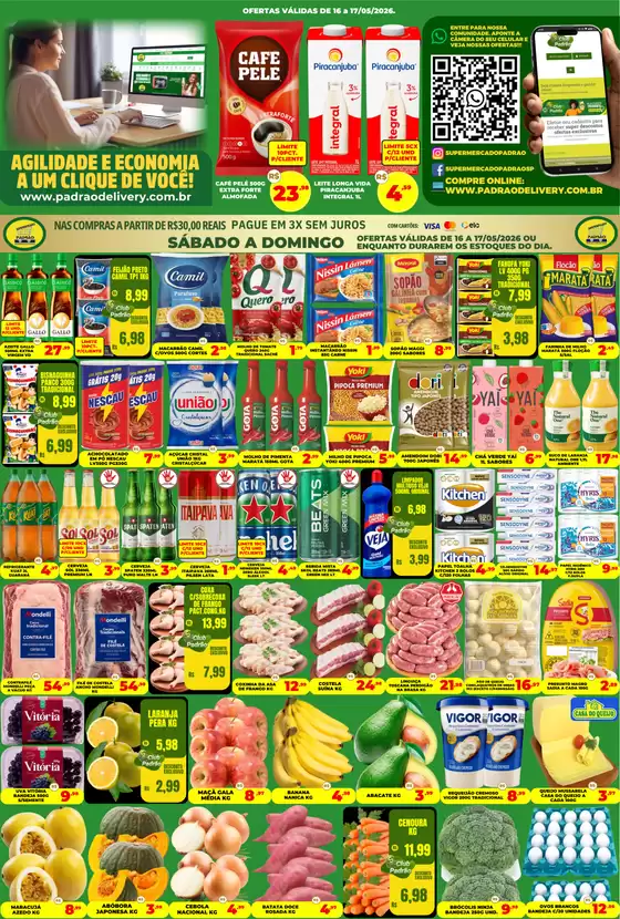 Catálogo Supermercado Padrão | Ofertas exclusivas | 2026-05-16T00:00:00.000Z - 2026-05-17T00:00:00.000Z