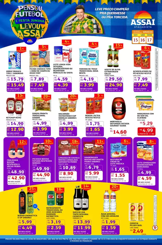 Catálogo Assaí Atacadista em Ituberá | Encarte Assaí Atacadista 47297 | 2026-05-15T00:00:00.000Z - 2026-05-17T00:00:00.000Z