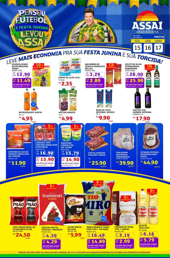 Catálogo Assaí Atacadista em Ituberá | Encarte Assaí Atacadista 46937-38 | 2026-05-15T00:00:00.000Z - 2026-05-17T00:00:00.000Z