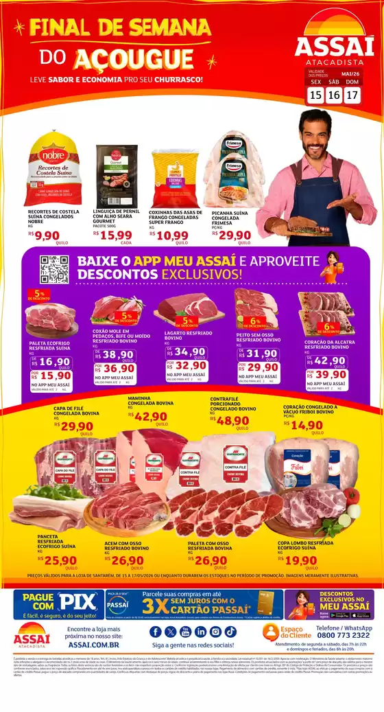 Catálogo Assaí Atacadista | Encarte Assaí Atacadista 47013-65 | 2026-05-15T00:00:00.000Z - 2026-05-17T00:00:00.000Z