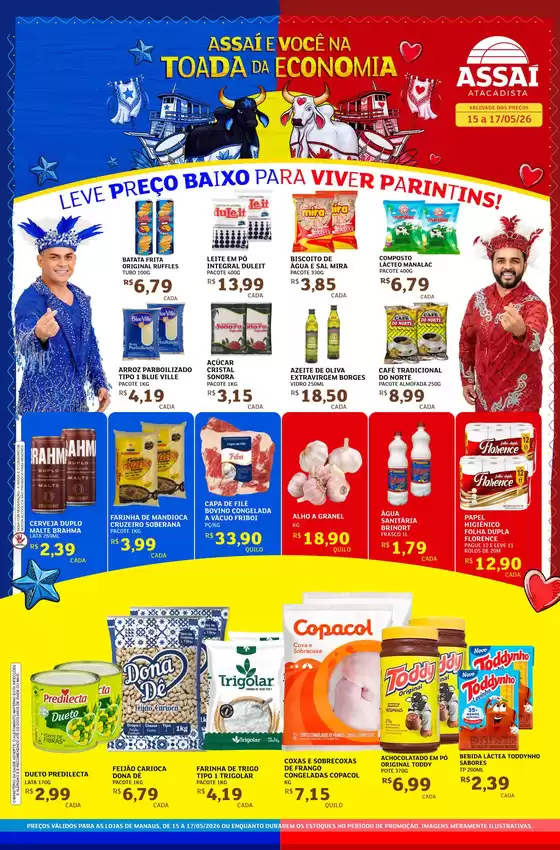 Catálogo Assaí Atacadista | Encarte Assaí Atacadista 47229-74 | 2026-05-15T00:00:00.000Z - 2026-05-17T00:00:00.000Z