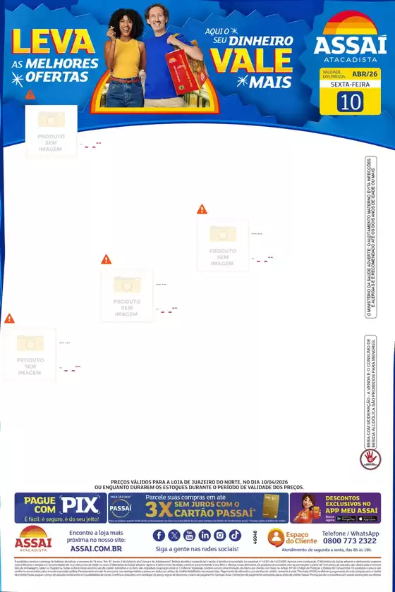 Catálogo Assaí Atacadista | Encarte Assaí Atacadista 46946-873 | 2026-05-15T00:00:00.000Z - 2026-05-15T00:00:00.000Z