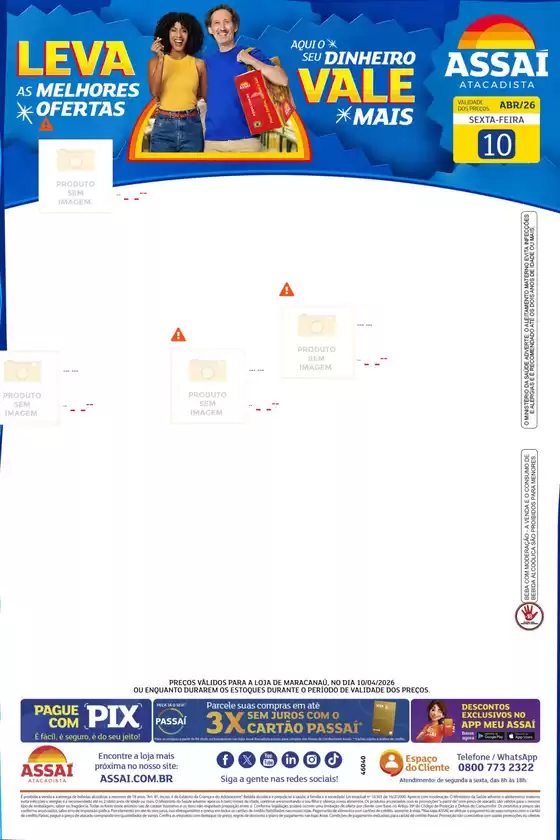Catálogo Assaí Atacadista | Encarte Assaí Atacadista 46946-875 | 2026-05-15T00:00:00.000Z - 2026-05-15T00:00:00.000Z