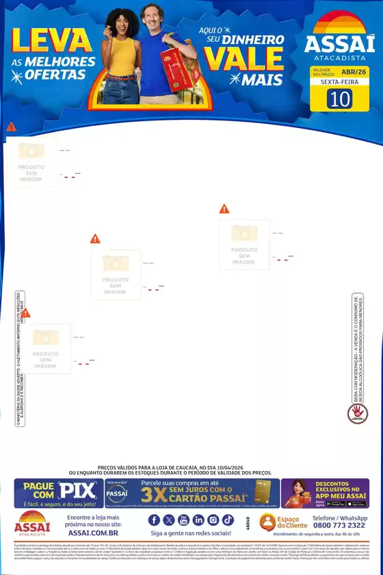 Catálogo Assaí Atacadista | Encarte Assaí Atacadista 46946-871 | 2026-05-15T00:00:00.000Z - 2026-05-15T00:00:00.000Z