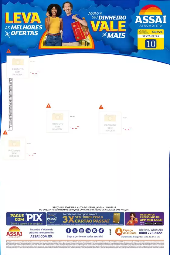 Catálogo Assaí Atacadista | Encarte Assaí Atacadista 46946-874 | 2026-05-15T00:00:00.000Z - 2026-05-15T00:00:00.000Z