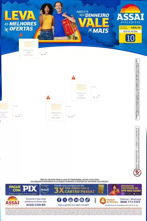 Catálogo Assaí Atacadista | Encarte Assaí Atacadista 46946-872 | 2026-05-15T00:00:00.000Z - 2026-05-15T00:00:00.000Z