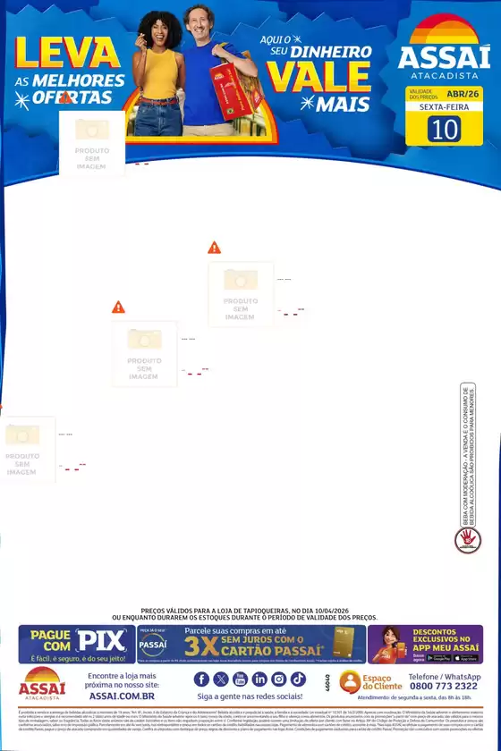 Catálogo Assaí Atacadista | Encarte Assaí Atacadista 46946-878 | 2026-05-15T00:00:00.000Z - 2026-05-15T00:00:00.000Z