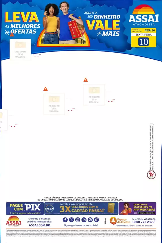 Catálogo Assaí Atacadista | Encarte Assaí Atacadista 46946-879 | 2026-05-15T00:00:00.000Z - 2026-05-15T00:00:00.000Z