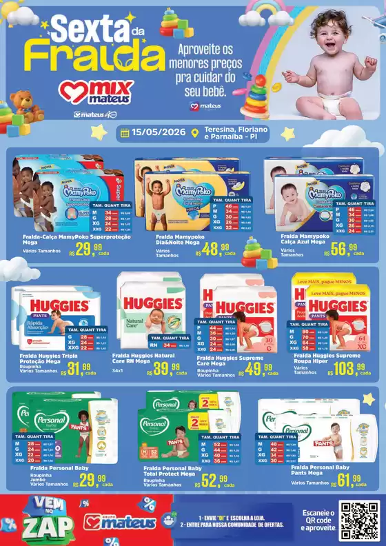 Catálogo Supermercados Mateus | Sexta da Fralda | 2026-05-15T00:00:00.000Z - 2026-05-15T00:00:00.000Z