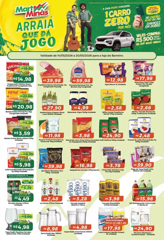 Catálogo Mart Minas | Melhores ofertas para todos os caçadores de pechinchas | 2026-05-14T00:00:00.000Z - 2026-05-20T00:00:00.000Z