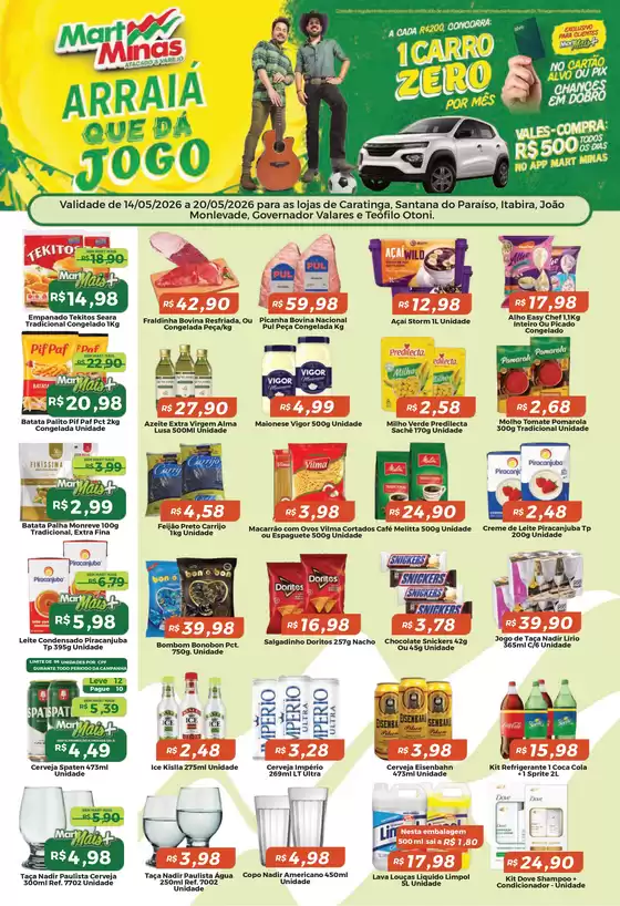Catálogo Mart Minas | Ótima oferta para caçadores de pechinchas | 2026-05-14T00:00:00.000Z - 2026-05-20T00:00:00.000Z