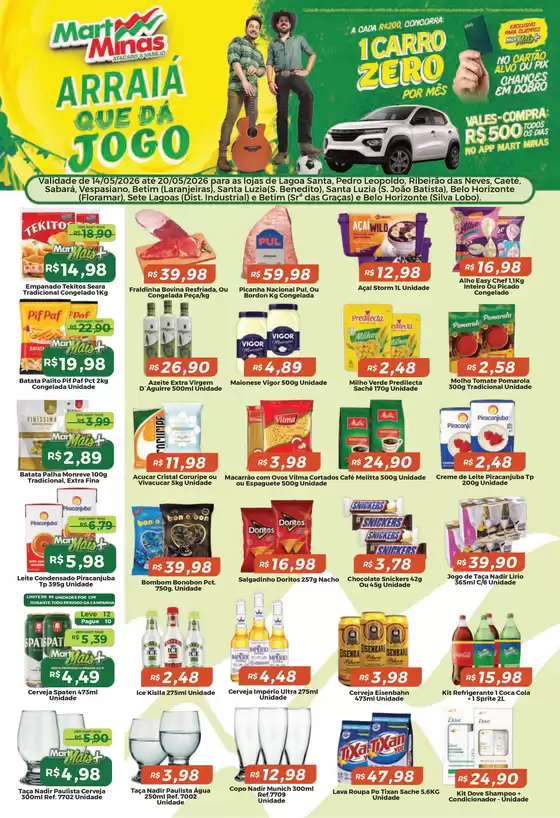 Catálogo Mart Minas | Melhores ofertas para todos os clientes | 2026-05-14T00:00:00.000Z - 2026-05-20T00:00:00.000Z